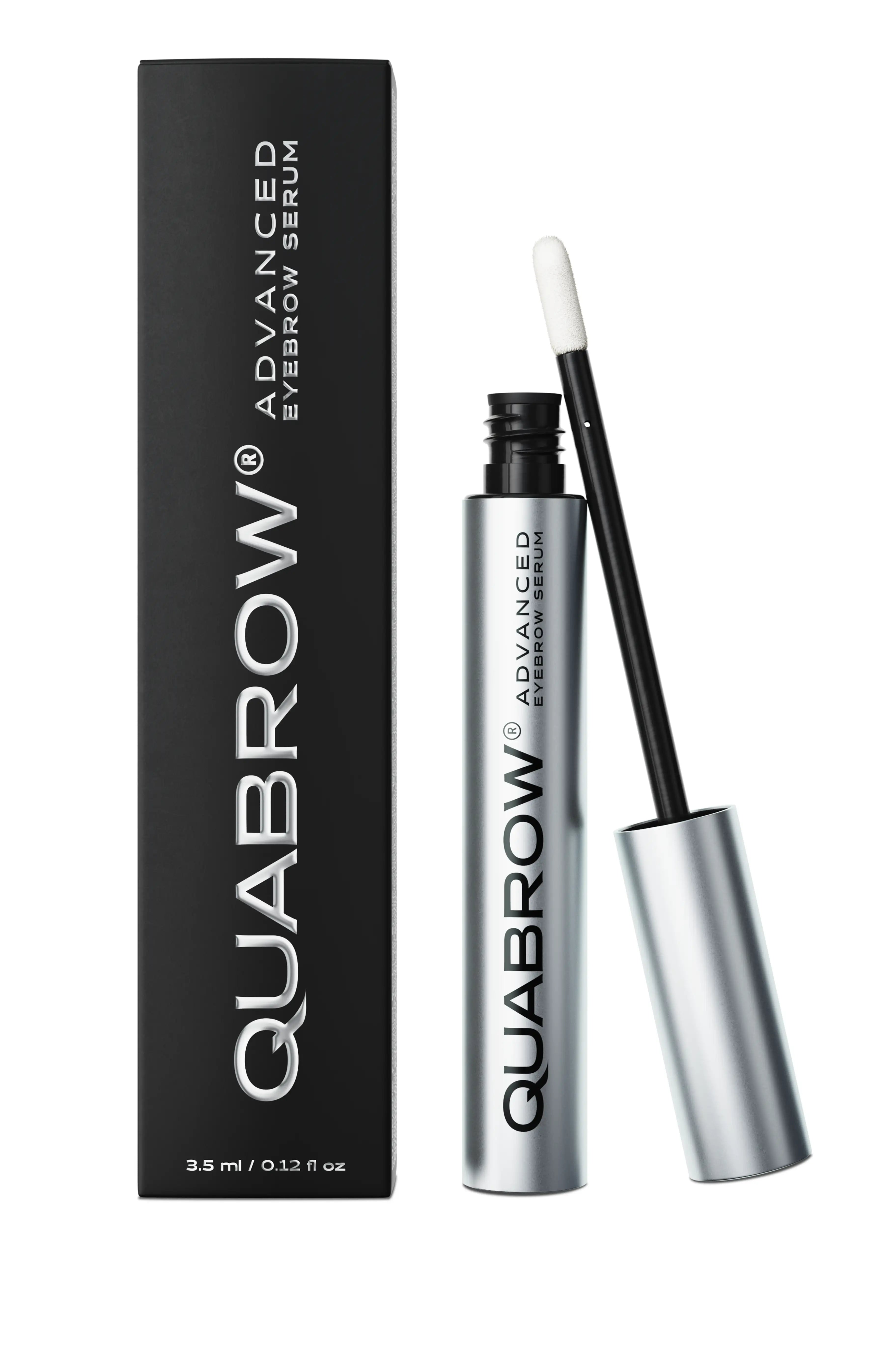 QUABROW® Sérum avancé pour sourcils 3.5 ml présenté avec sa boîte d&