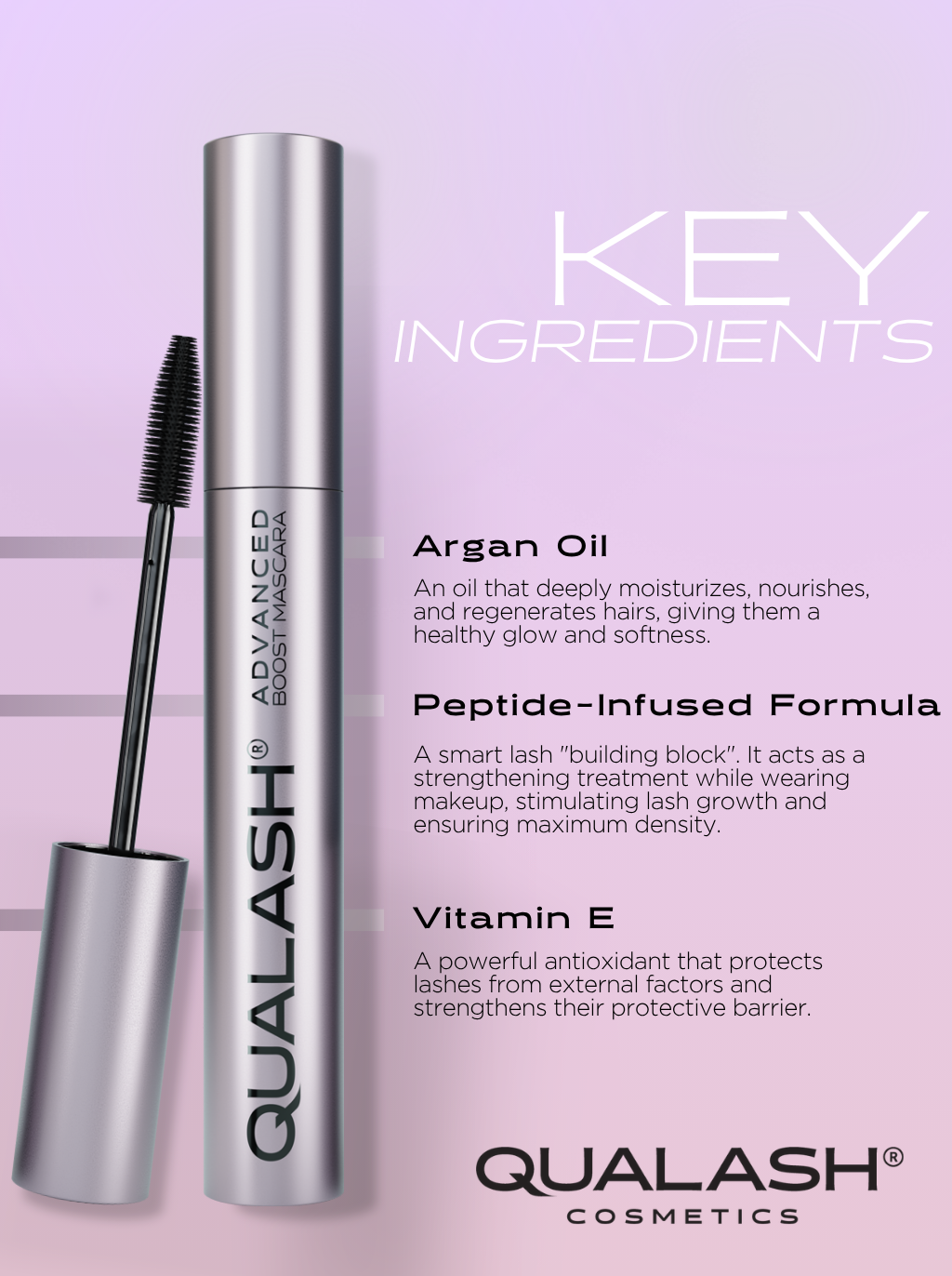 QUALASH Boost  Mascara – Volume Max